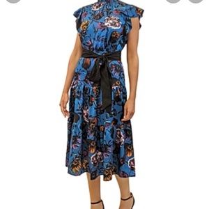 Sam Edelman size 10 midi dress. Only worn once and dry cleaned. Beautiful on!